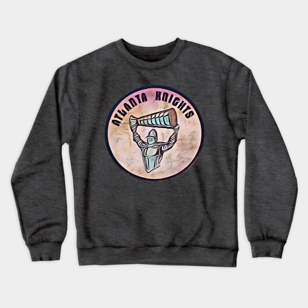 Atlanta Knights Hockey Crewneck Sweatshirt by Kitta’s Shop